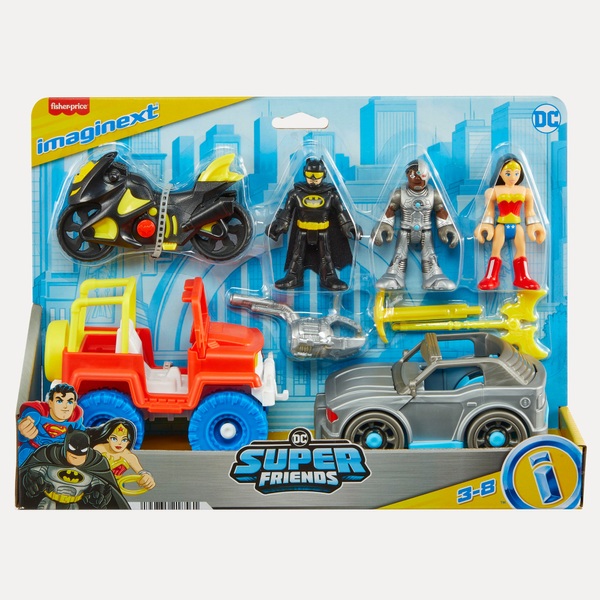 Batman Fisher Price Imaginext Lot of 10 Figures, 8 Vehicles and 5 Sets factory