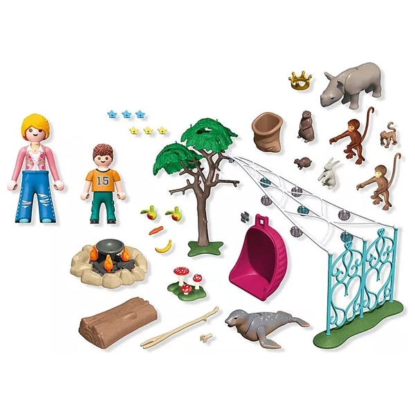 PLAYMOBIL Állatok és barátok 71855 Vidám születésnapi buli – 5. kép