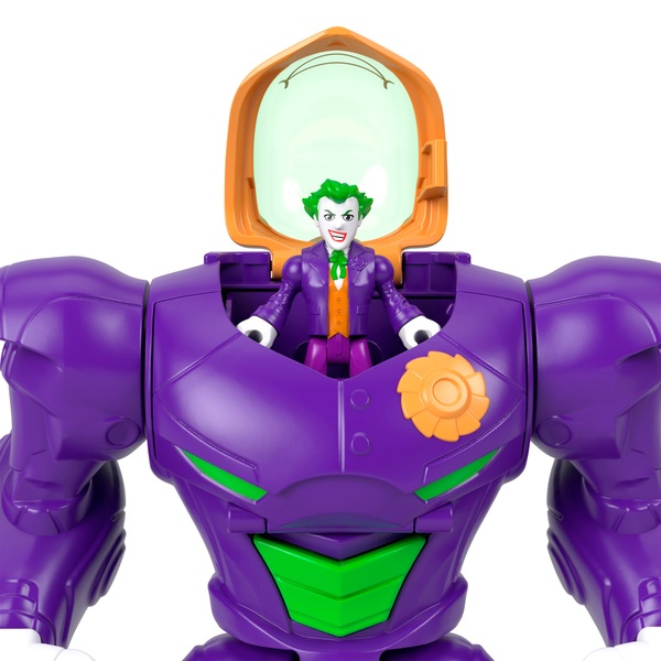 Batman Imaginext Dcsf Head Shifters Figura E Veículo