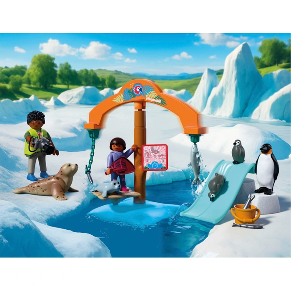 PLAYMOBIL Állatok és barátok 72073 Állatkert: Jégexpedíció – 2. kép