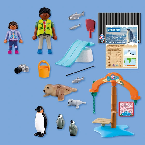 PLAYMOBIL Állatok és barátok 72073 Állatkert: Jégexpedíció – 4. kép