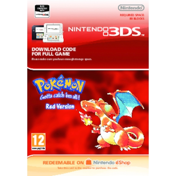 pokemon red digital download