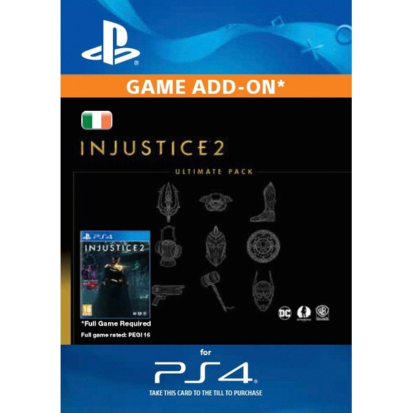 Injustice 2 Ultimate Pack Digital Download Playstation 4 Games Games Add Ons Ireland - 