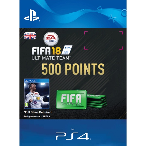 500 Fifa 18 Points Pack Ps4 Digital Download Fifa Ultimate Team - 500 fifa 18 points pack ps4 digital download
