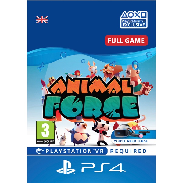 Animal Force PS VR Digital Download - PlayStation 4 Games & Games Add