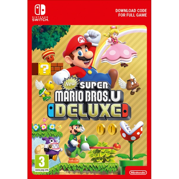 Super Mario Bros U Deluxe Nintendo Switch Digital Download Smyths