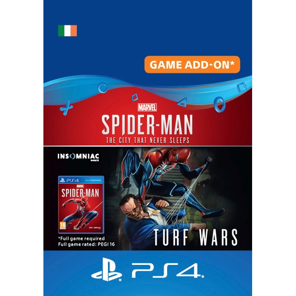Marvel S Spider Man Turf Wars Ps4 Digital Download Smyths Toys Ireland - be spiderman roblox bedding spiderman news games games