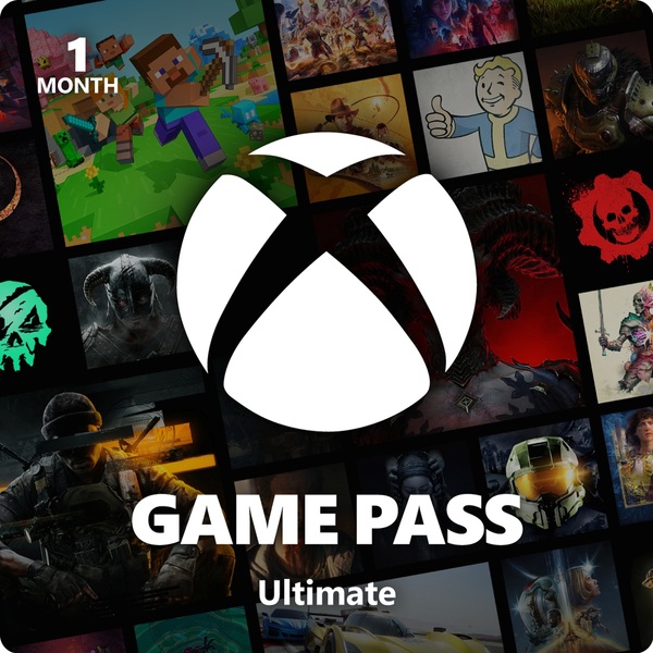 Xbox Game Pass Ultimate: 1-Month Digital Membership Code - Play 100+ Games On Console, PC & Cloud