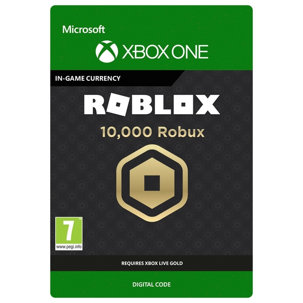 Roblox 10000 Robux Xbox One Digital Download Smyths Toys