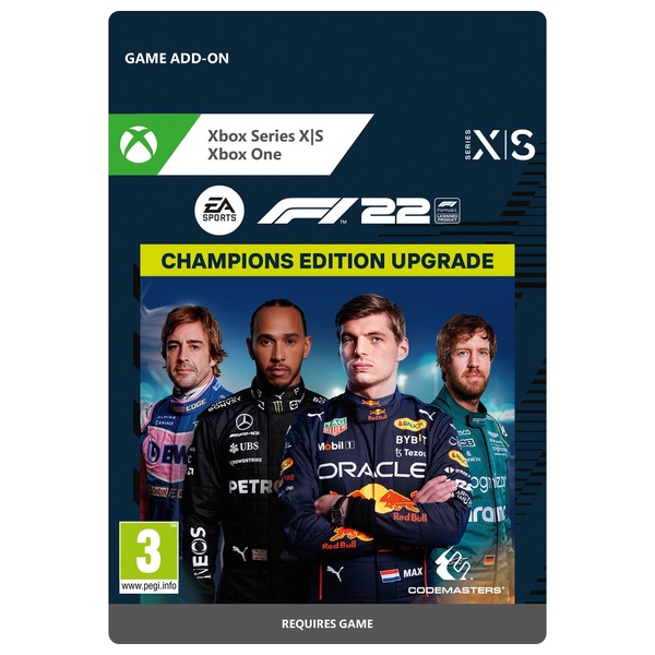 F1 22 Champions Edition Upgrade Xbox One|Xbox Seires X (Digital ...