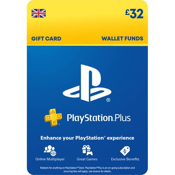 32 PlayStation Store Gift Card