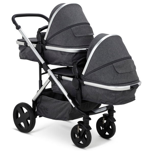 Baby Elegance Cupla Duo Twin Travel System & Two Car Seats Bundle ...