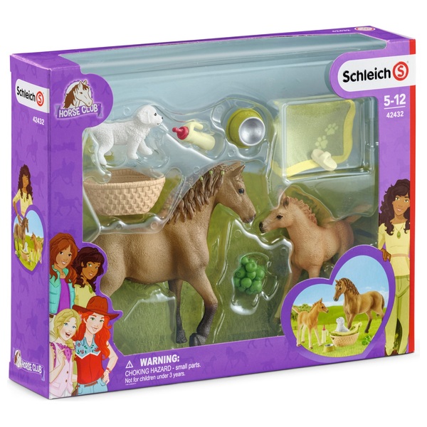 Schleich sarah's baby sales animal care