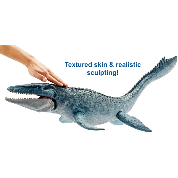 Jurassic World Fallen Kingdom Real Feel Mosasaurus | Smyths Toys UK