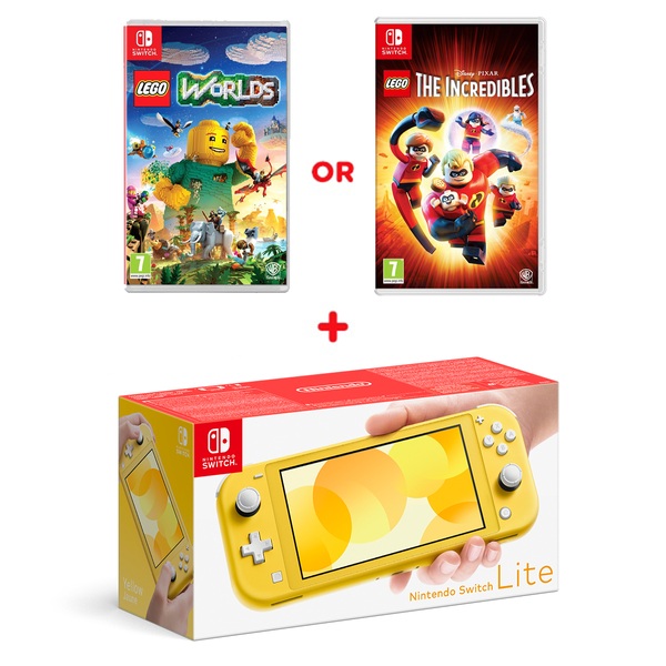Nintendo Switch Lite Yellow Select Game Smyths Toys