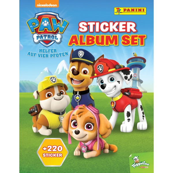 Paw Patrol StickerAlbumSet Smyths Toys Superstores