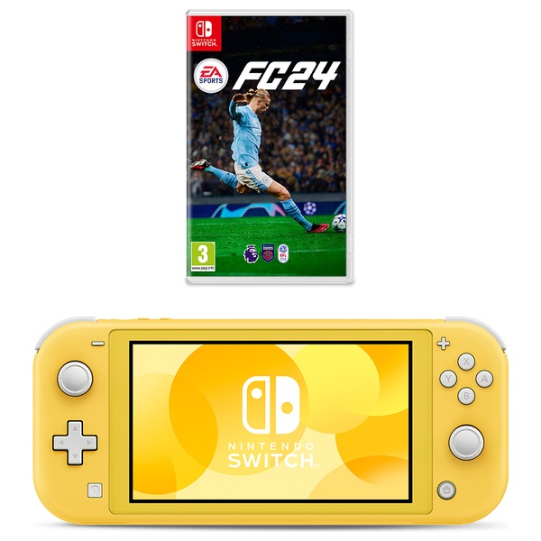 Nintendo Switch Lite (Yellow) & EA Sports FC 24 | Smyths Toys UK