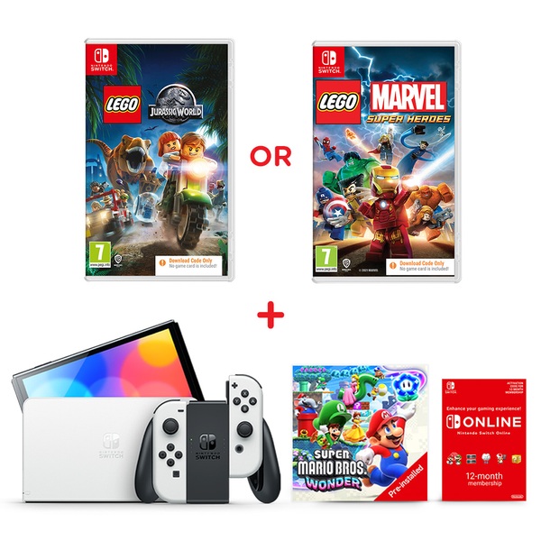 Lego mario nintendo switch game sale