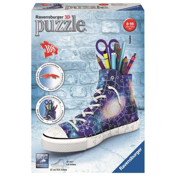 Ravensburger 3D Puzzle Galaxy Sneaker, 108 Teile 3D Puzzles Schweiz