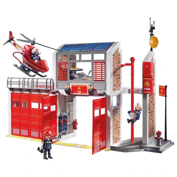 PLAYMOBIL City Action 9462 Nagy tűzoltóság tűzoltóhelikopterrel – 5. kép