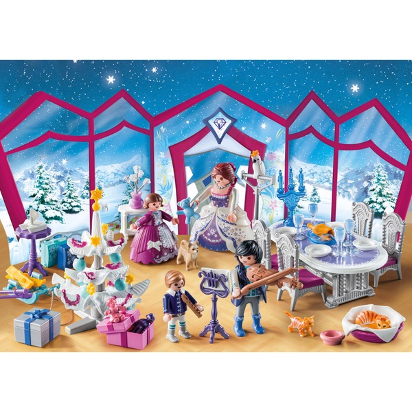 Playmobil 9485 Advent Calendar Christmas Ball with Rotating Platform - Smyths Toys UK