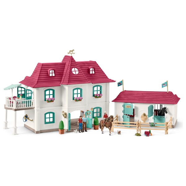 Schleich Horse Club Large Horse Stable with House and Stable 42416
