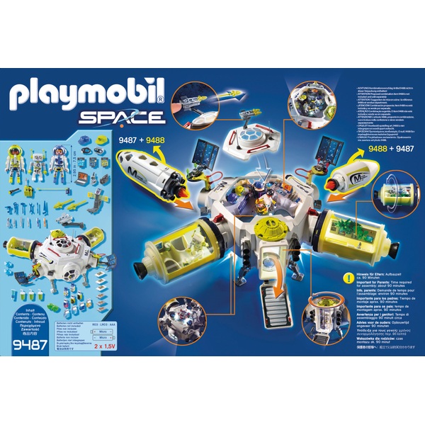 playmobil space station 9487