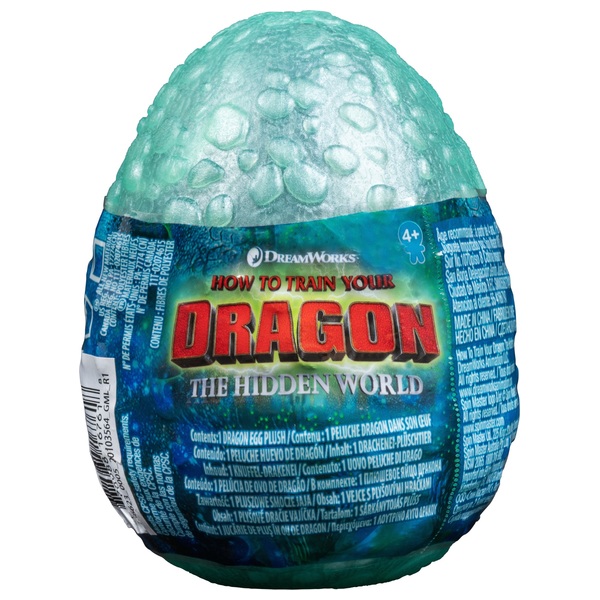 dreamworks dragons soft toy egg