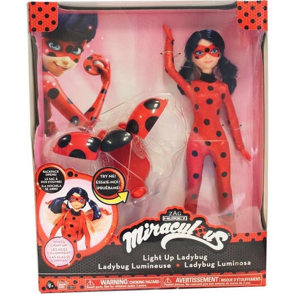Miraculous - Leuchtende Ladybug-Puppe, 26 cm - Miraculous Deutschland