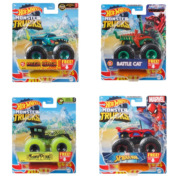 marvel monster trucks toys