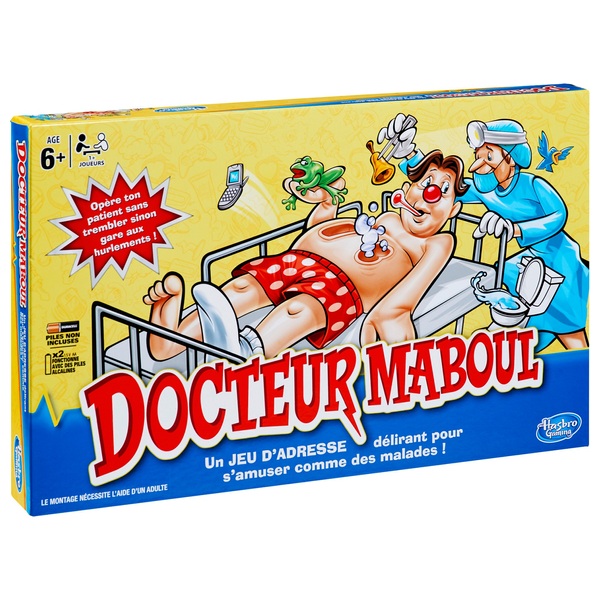 Docteur Maboul Operation Game Pat' Patrouille Jeu de société 