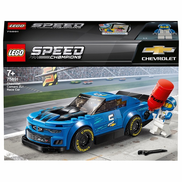 lego speed champions chevrolet camaro zl1 race car 75891