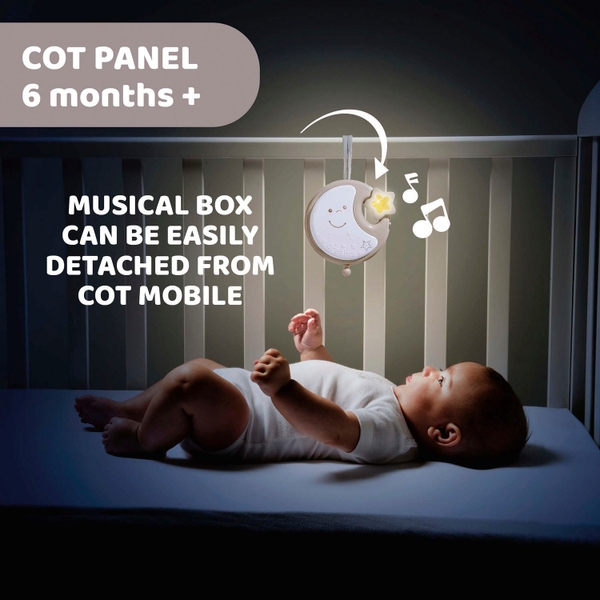 chicco next to dreams cot mobile