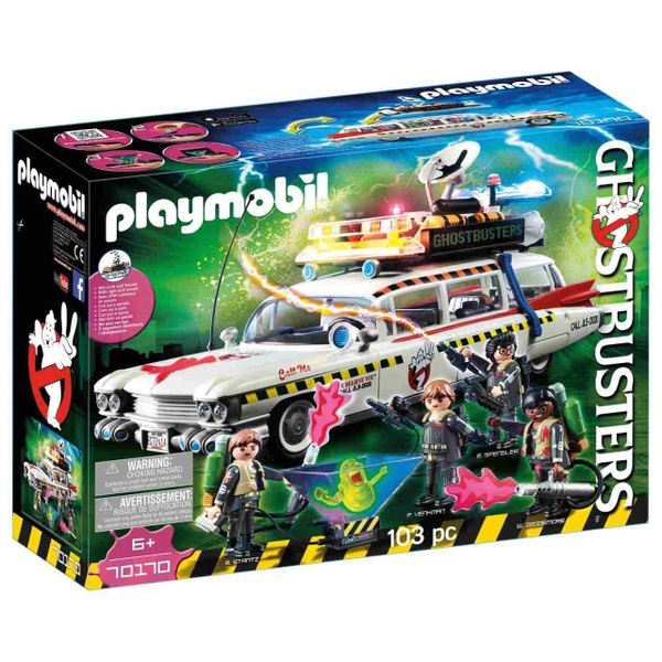 playmobil 70170 ghostbusters ecto1a  smyths toys