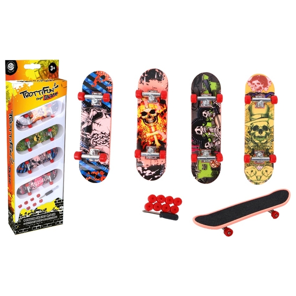 Skateboard Pour Doigts 9cm, Assortiment à Prix Carrefour