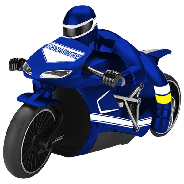 Moto Gendarmerie Télécommandée - Bleu