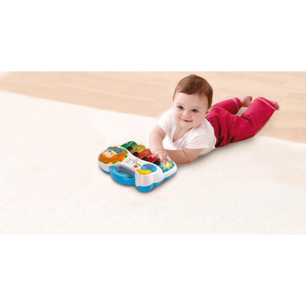 Lumi Piano lumineux de Noe - Vtech - Beige- Jouer au musicien