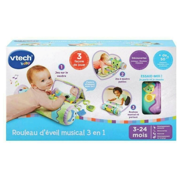 VTech Baby - Rouleau musical - Magi rouleau tam-tam 3 en 1