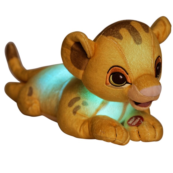Disney - Peluche Veilleuse Simba Le Roi Lion 28 cm