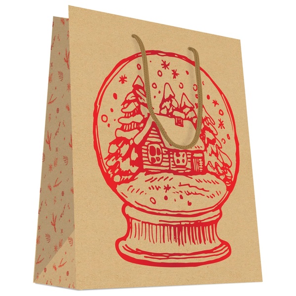 Sac Kraft Noël 13L x 32l cm Smyths Toys France