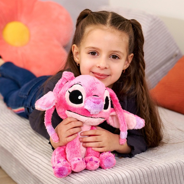 Disney Lilo & Stitch 25cm Angel Soft Toy Smyths Toys UK