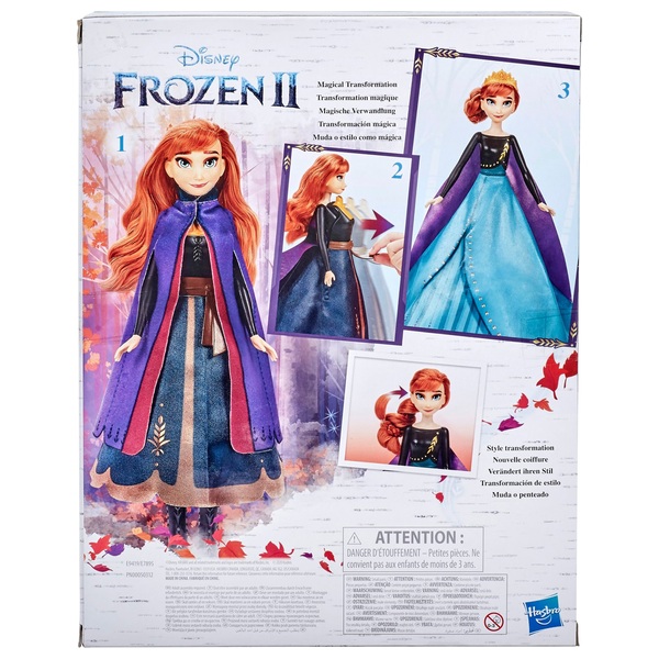 Poupée mannequin Disney Frozen La Reine des Neiges 2 Coiffure Anna