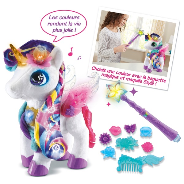 VTech - Styla Ma Licorne Interactive Maquillage Magique