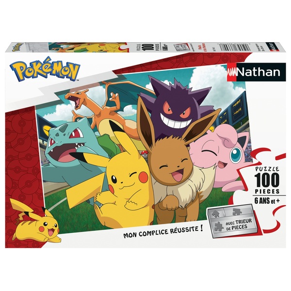 Nathan puzzle 150 p - La ville des Pokémon