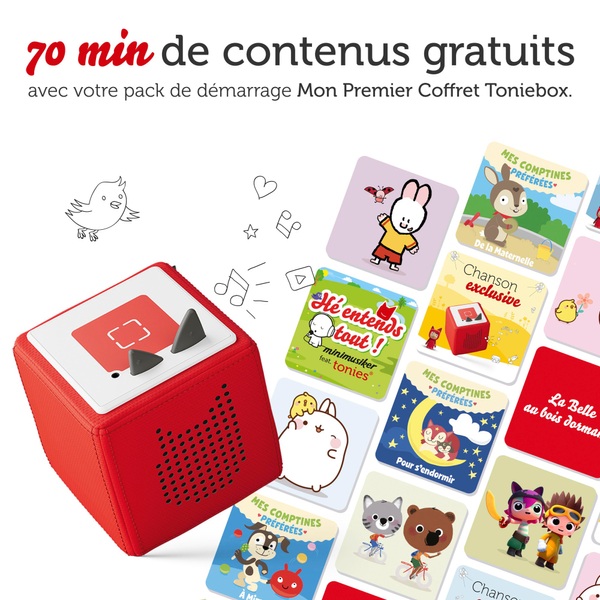 Toniebox Personnage Audio "À La Ferme" - Éveil Sonore Pour Tout-Petits, Compatible Boîte à Histoires - 8