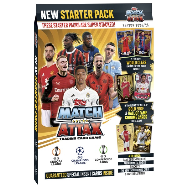 Match Attax 24/25 Cards Starter Pack with Binder | Smyths Toys UK