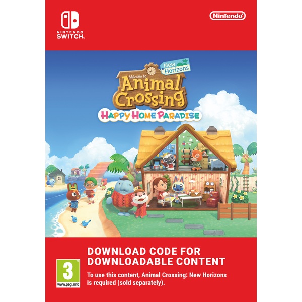 Animal Crossing New Horizons: Happy Home Paradise- Nintendo (Digital  Download) | Smyths Toys UK