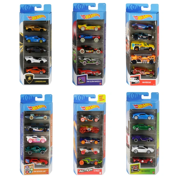 t*5様 100%HOTWHEELS 5台セット Hot Wheels Auto's Themapakket 5-Pack assorti | Smyths Toys Nederland