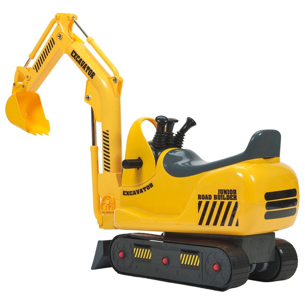 Mikrobagger mit Spielzeughelm und Soundeffekten