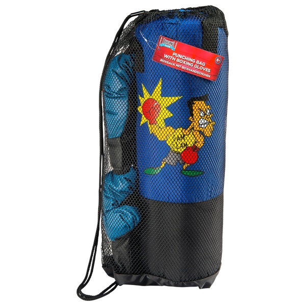 Boxsack mit Handschuhen, Junior